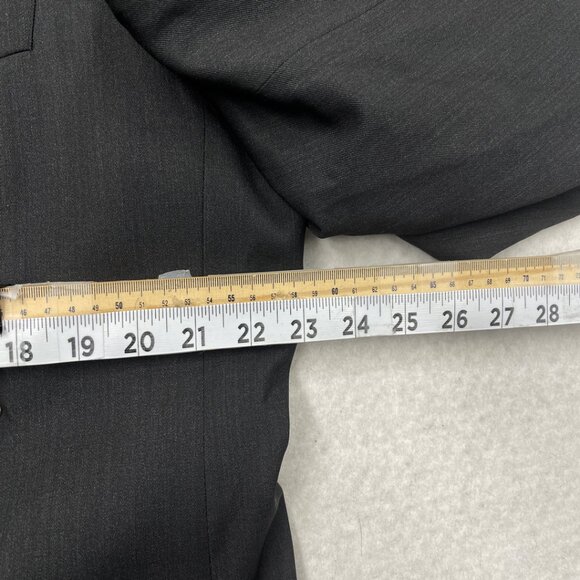 Hugo Boss Ryan Vegas Men's 46L Dark Brown Wool Blazer Sport Coat Jacket 46 Long - Picture 7 of 11